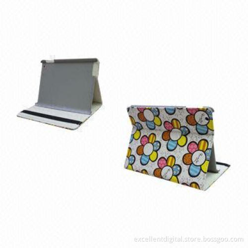 Follower Pattern Leather Case for iPad, 25 x 20 x 2.5cm Size